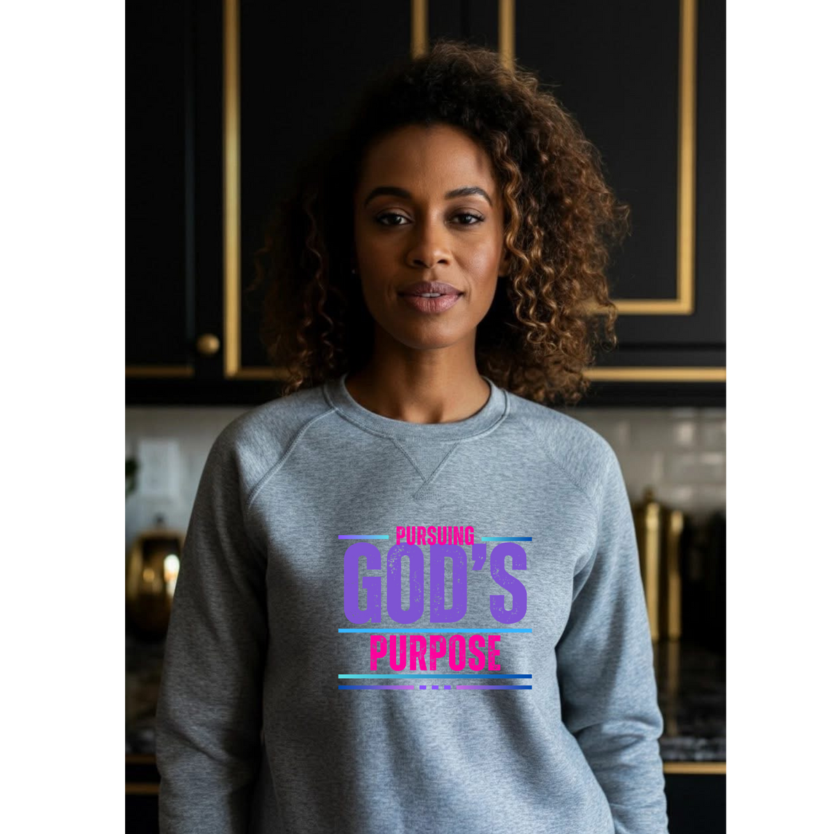 Pursuing God's Purpose Long Sleeve Crewneck