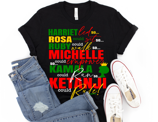 Black Women in History DTF Transfer | Ready-to-Press