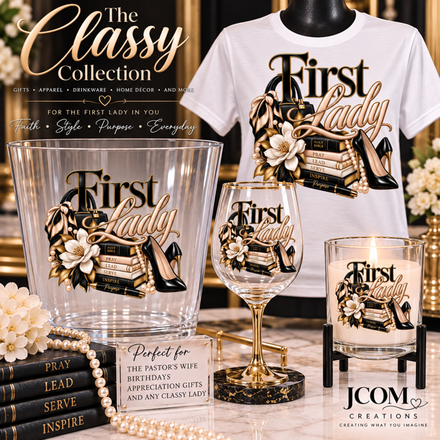 First Lady Gift Set | Personalized Pastor’s Wife Appreciation Gift
