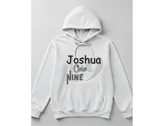 Joshua One Nine Faith Hoodie | Christian Scripture Apparel