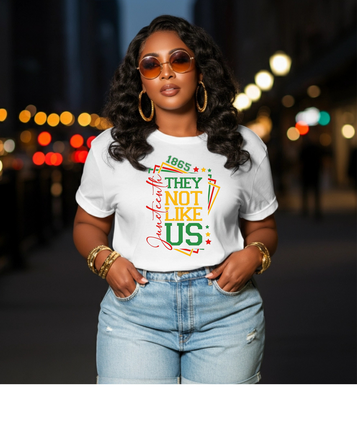 Juneteenth “They Not Like Us” Statement Tee